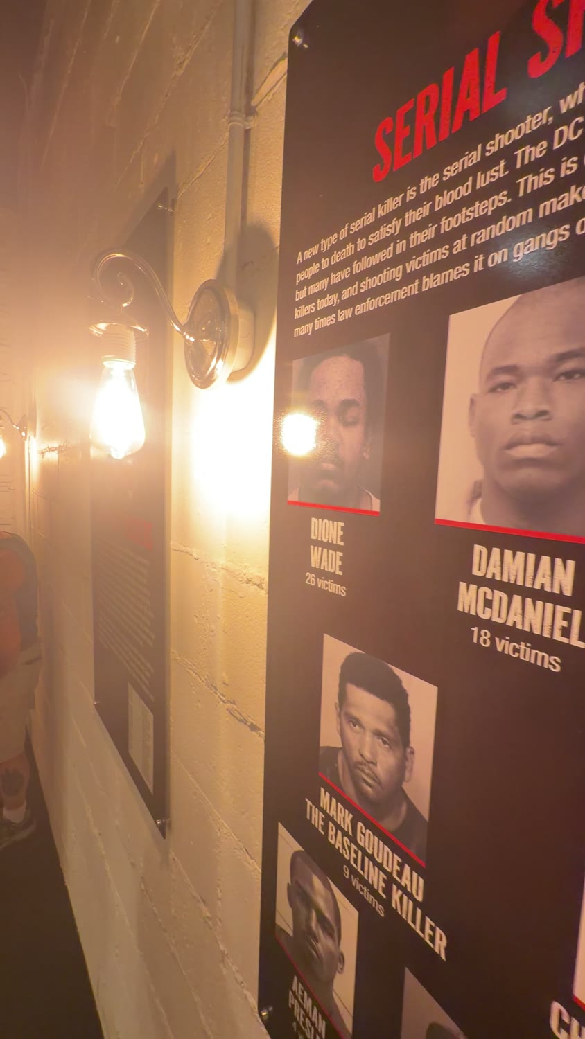 “Serial Shooters” and the DC Snipers, mid-corridor